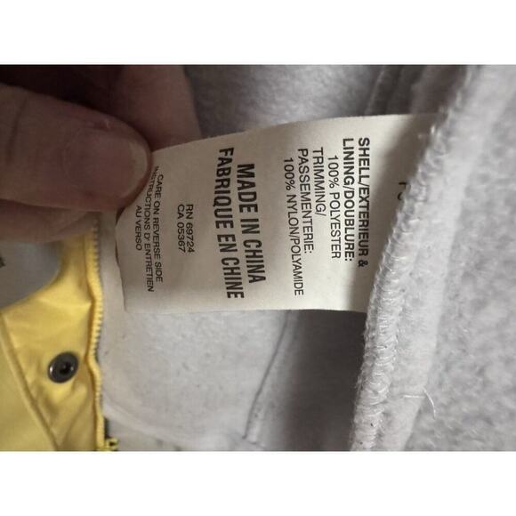 Columbia Women's 3in1 Winter Coat Size Medium Yellow/Gray Challenge Series Cozy - Picture 3 of 7